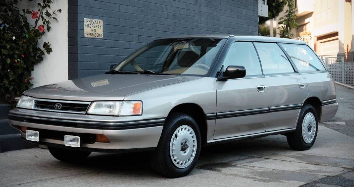 Subaru bought a high-mileage 30-year-old Legacy off hand. Now this is an exhibit