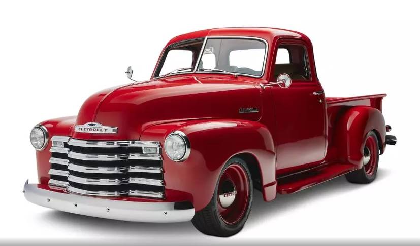 The classic Chevrolet pickup truck has been turned into an electric restomod
